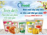 ifood đang cần tìm npp và đại lý hợp tác kinh doanh mặt hàng trái cây sấy dẻo