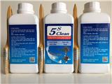 Tìm nhà phân phối 5s clean dung dịch làm sạch cặn canxi, ố mốc trên vòi inox, vòi sen inox, lan can inox, …