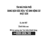 Tuyển nhà phân phối dung dịch súc rửa động cơ (phụ gia ô tô)