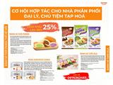 Cần tìm nhà phân phối bánh mì trên toàn quốc