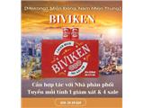 Tìm đại lý phân phối sản phẩm bia biviken