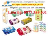 Tìm đại lý- nhà phân phối-sỉ khăn ướt, khăn giấy, giấy vệ sinh 