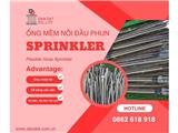 Ống mềm inox chữa cháy | ống mềm (vòi mềm) nối đầu phun sprinkler | khớp nối mềm dùng cho đầu phun sprinkler