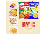 Tìm đại lý phân phối snack happy tos – ngô nướng giòn tan, ăn là mê