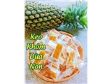Tìm đại lý phân phối sản phẩm kẹo khóm cuộn dừa non