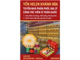 Tìm đại lý phân phối sản phẩm yến helen khánh hòa