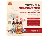 Tuyển sỉ & nhà phân phối toàn quốc” thương hiệu nước mắm cái rồng xưa