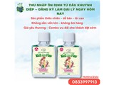 Dầu khuynh diệp thái an – cơ hội kinh doanh an toàn & lâu dài