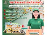 Tìm nhà phân phối toàn quốc - rong biển hàn quốc nhập khẩu chính ngạc