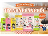 tìm nhà phân phối - rong biển trộn cho bé kimdaegam