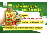 Tìm nhà phân phối toàn quốc – giấm ngon chuẩn việt 