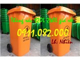  thùng rác công nghiệp, thùng rác chất lượng giá rẻ tại miền tây- thùng rác 120l 240l- lh 0911082000