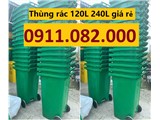 thùng rác chính hãng giá rẻ- thùng rác hàng chất lượng- lh 0911082000