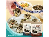 Tìm đại lý phân phối rong biển trộn cơm captain lee