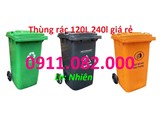 Phân phối thùng rác giá rẻ- thùng rác 240 lít dày 14,5 kg giá tốt- lh 0911082000